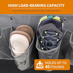 RV Shoe Pockets 6 Large Pockets Heavy Hanging Bedside Storage Organizer - Image 3