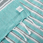 HILLFAIR Cotton Turkish Beach Towels, Quick Dry Lightweight Sand Free Peshtemal - Image 8