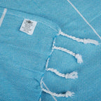 HILLFAIR Cotton Turkish Beach Towels, Quick Dry Lightweight Sand Free Peshtemal - Image 8