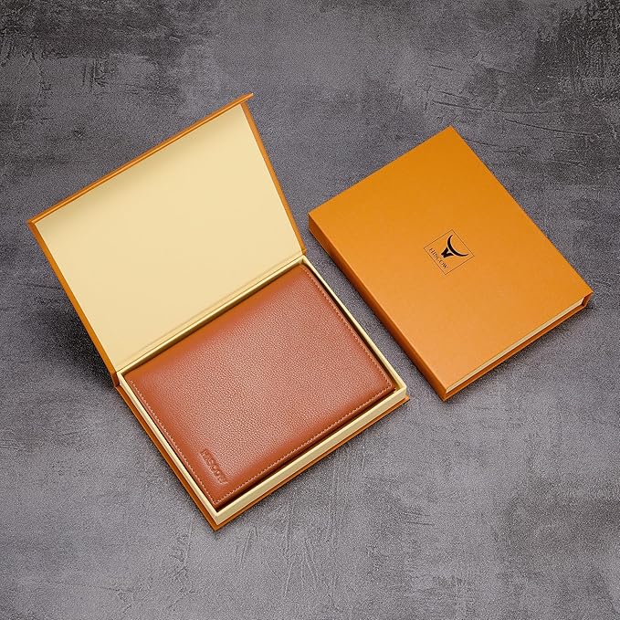 HISCOW Italian Leather Passport Holder - Image 7