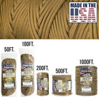 TOUGH-GRID 750 Paracord Rope Nylon Parachute Cord, Made in USA Survival Kit - Image 3