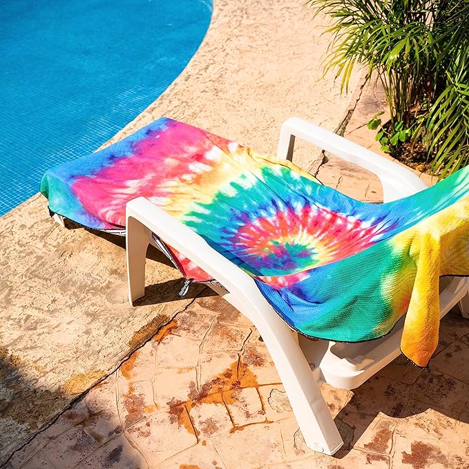 Elite Trend Microfiber Beach Towel Waffle - Image 5