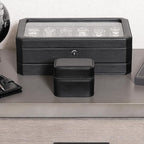 ROTHWELL 2 Watch Travel Case Storage Organizer - Image 3