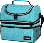 OPUX Lunch Box For Men Women, Insulated Large Lunch Bag Adult Work, Double by OPUX