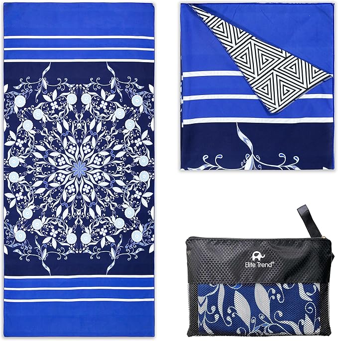 Quick Dry Towel Extra Large 78x35 Inch by EliteTrend%C2%AE