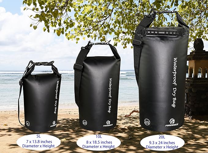 Freegrace Waterproof Dry Bags Set of 3 Dry Bag - Image 2