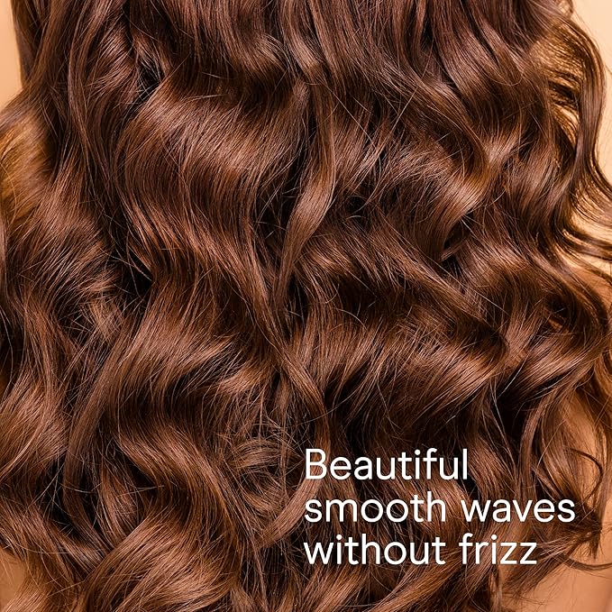 Conair Double Ceramic 1-Inch Curling Wand, Produces Flawless Waves, Curling Iron for Use on Medium and Long Hair, 30 Heat Setting Curling Iron, White