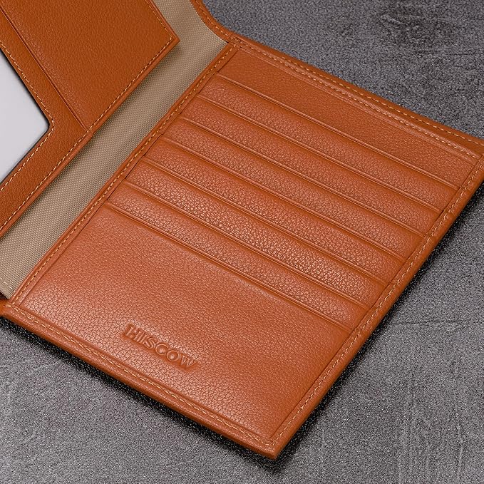 HISCOW Italian Leather Passport Holder - Image 4