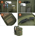 LHI Military Tactical Backpack for Men and Women 45L Army 3 Days Assault Pack - Image 8