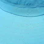 Womens Summer Sun Hat Beach Hat Wide Brim Outdoor UV Protection Hat Foldable - Image 9