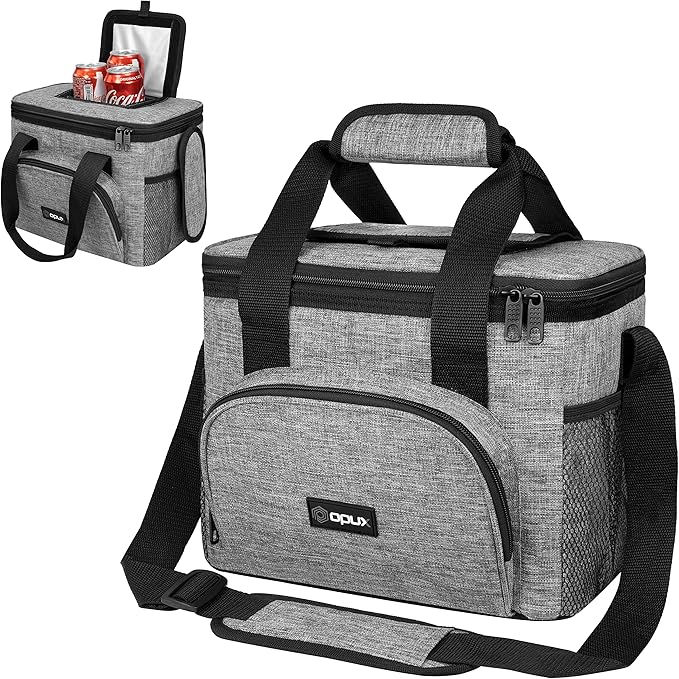 OPUX Soft Cooler Bag, Insulated Collapsible Lunch Cooler Bag by OPUX