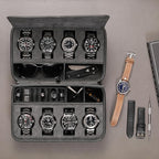 ROTHWELL 8 Watch Travel Case Storage Organizer - Image 2