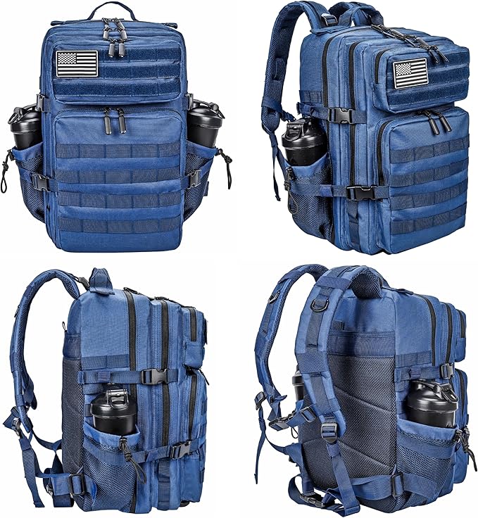 LHI Military Tactical Backpack for Men and Women 45L Army 3 Days Assault Pack - Image 3