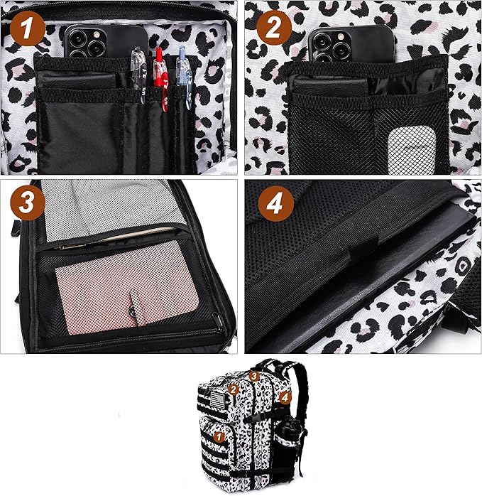 LHI Military Tactical Backpack for Men and Women 45L Army 3 Days Assault Pack - Image 6