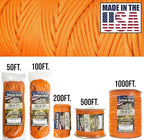 TOUGH-GRID 750 Paracord Rope Nylon Parachute Cord, Made in USA Survival Kit - Image 3