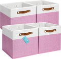 OrganiHaus 12x12 Fabric Storage Bins by OrganiHaus